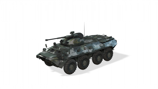Russian BTR-82 A Prop for Iclone 7.