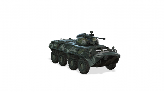 Russian BTR-82 A Prop for Iclone 7.