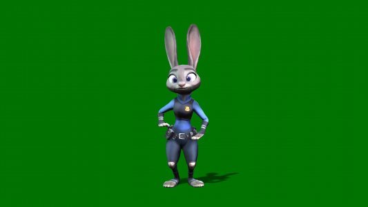 Judy Hopps iAvatar 3D Model for Iclone 8 - Ready to Animate