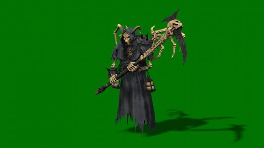 Reaper iAvatar Model for Iclone 8