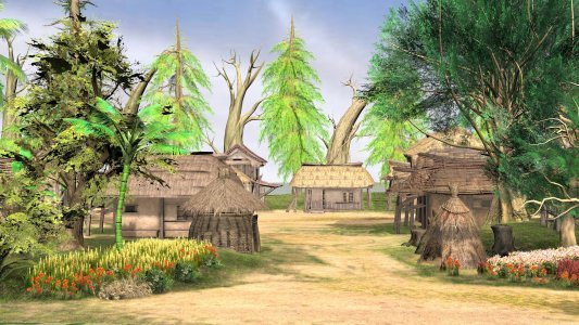 Beautifull Village iProject for Iclone 8