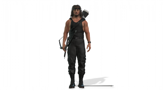 Rambo iAvatar for Iclone 8
