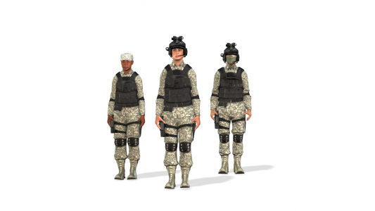 Soldiers iAvatars for Iclone 8