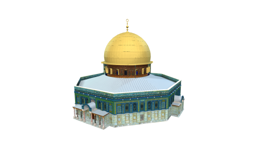 The Dome of Rock Iprop 3D Model for Iclone 8
