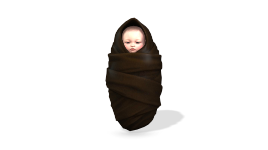 Baby iAvatar 3D Model for Iclone 8
