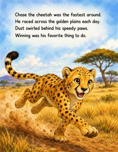 The Cheetah Who Shared His Speed | SEL Story