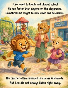Leo Learns to Say Sorry