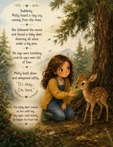 Molly and the Baby Deer
