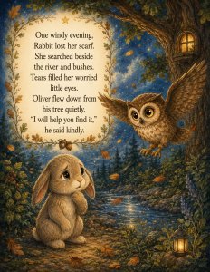 Oliver the Helpful Owl | SEL Story for Kids | Kindness & Friendship