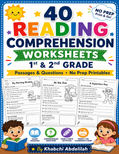 40 Reading Comprehension Worksheets