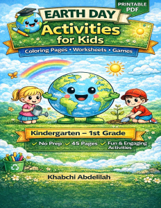 Earth Day Activities for Kids K-1