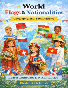 100 World Flags & Nationalities | Kids Geography
