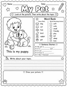 40 Writing Prompts K-2