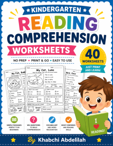 Kindergarten Reading Comprehension Worksheets