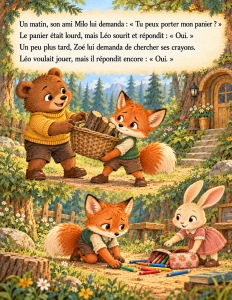 Le Petit Renard : Apprendre à Dire Non