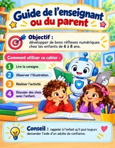 Mon carnet du petit citoyen numérique – 6 à 8 ans